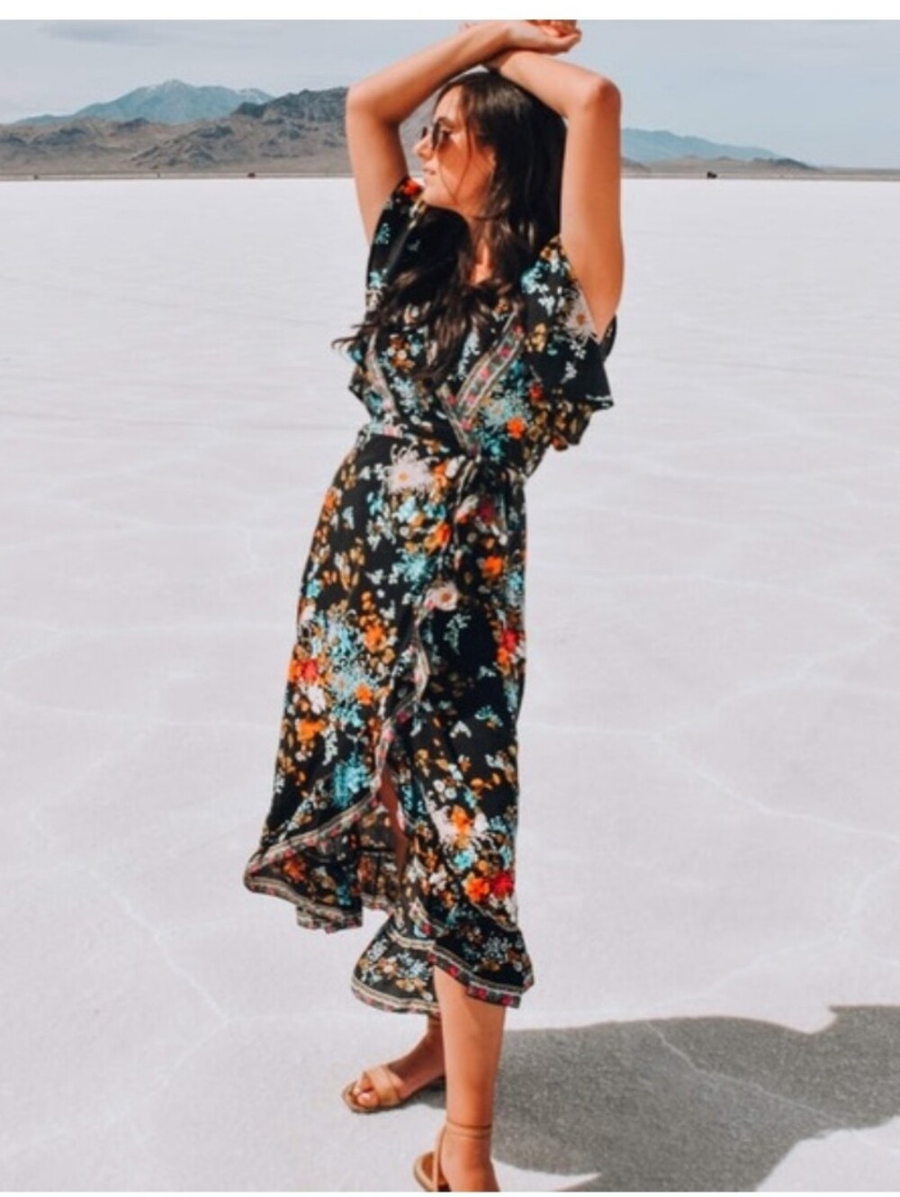 Acanela Expeditions Adventure Wrap Dress